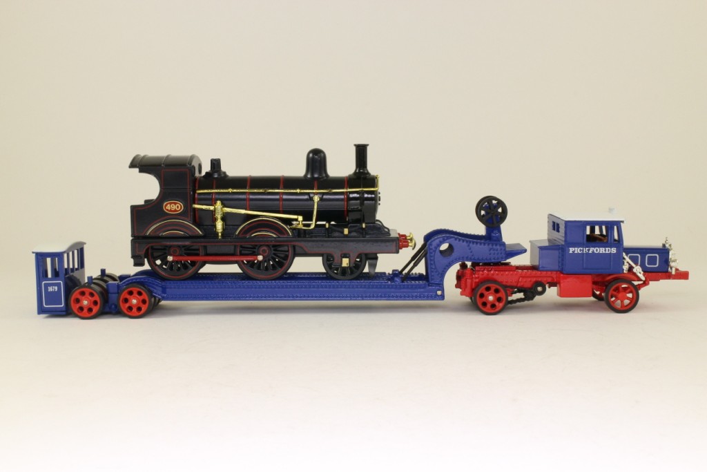 Models of Yesteryear YS-16; 1929 Scammell 100 Ton Low Loader